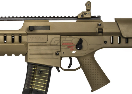 GSG G14 Carbine Polymer AEG Airsoft Rifle ( Tan )