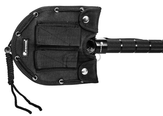 HX Outdoors Blazer Multifunction Sapper Shovel w/  Nylon Pouch ( Black )