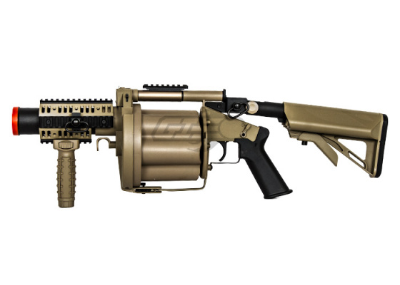 ICS MGL Full Size Revolving Grenade Launcher ( Tan )