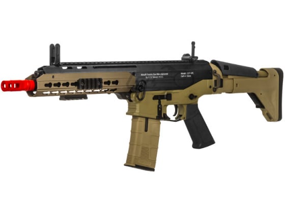 ICS CXP-APE KeyMod SBR AEG Airsoft Rifle ( Black / Tan )