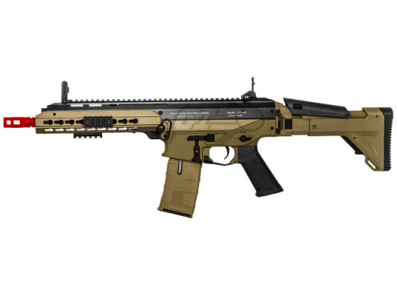 ICS CXP-APE KeyMod SBR AEG Airsoft Rifle ( Black / Tan )