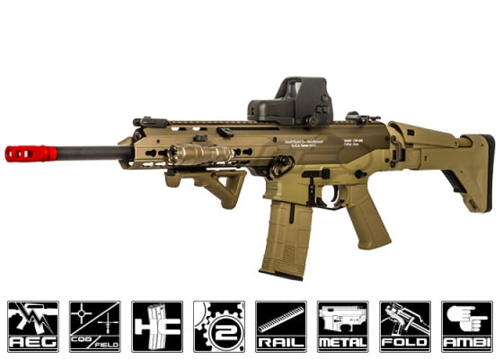 ICS CXP-APE R KeyMod Carbine AEG Airsoft Gun ( Tan )