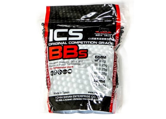 ICS Original Competition Grade .20g BBs ( Black )