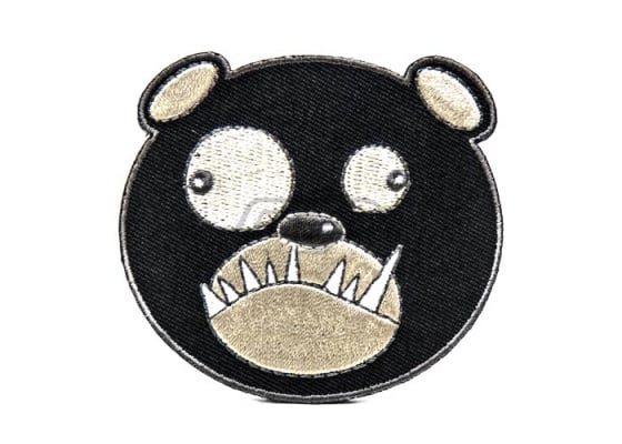 ill Gear v2 Biohazard Bear Head Tracker Velcro Patch ( Black )