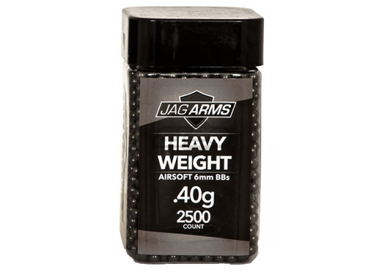 Jag Arms Heavy Weight .40g 2500 ct. BBs ( Black )