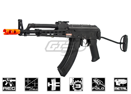 JG J6802C Hungarian AMD65 AK AEG Airsoft Rifle ( Black )