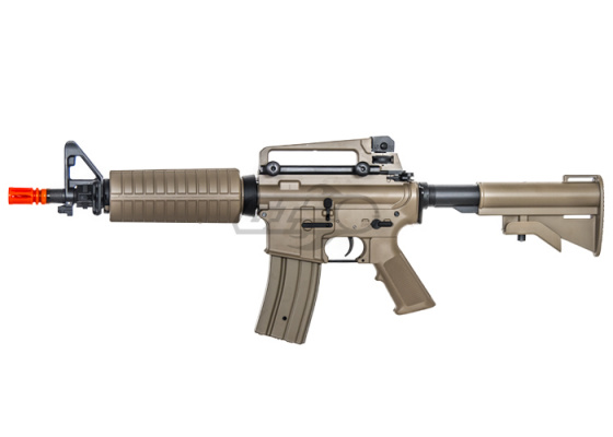 JG F6671TAN M4 Commando Carbine AEG Airsoft Rifle Enhanced Version ( Black )