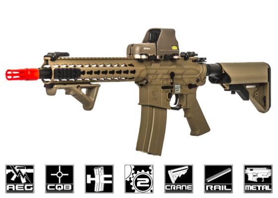 Knight's Armament SR-16E3 CQB MOD2 AEG Airsoft Rifle by Echo1 ( Tan )