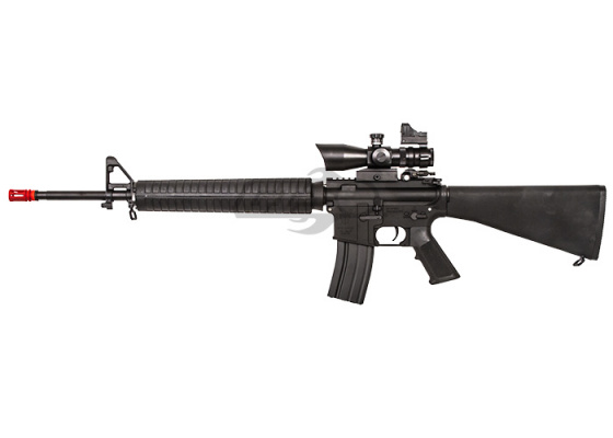 King Arms Ultra Grade M16A3 AEG Airsoft Rifle ( Black )