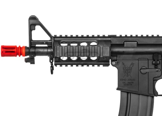 King Arms Ultra Grade M4 Tanker Carbine AEG Airsoft Rifle ( Black )