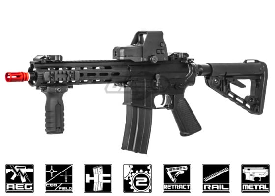 King Arms Elite M4 TWS Alpha 9" Carbine AEG Airsoft Rifle ( Black )