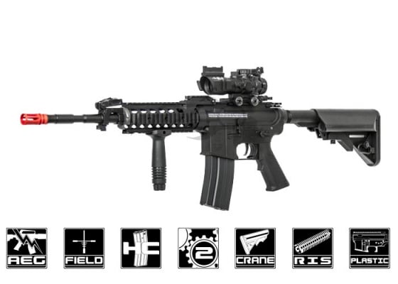 King Arms Nylon M4 RAS II Carbine AEG Airsoft Rifle Field Pack ( Black )