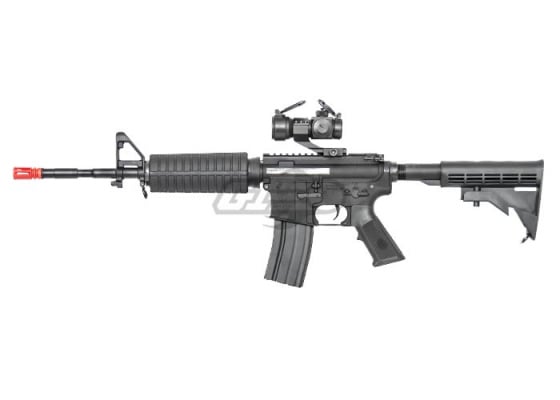 King Arms Nylon M4A1 Carbine AEG Airsoft Rifle ( Black )