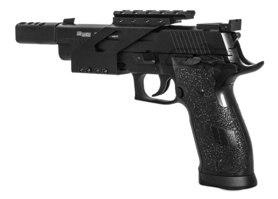 KJW Sig Sauer P226 X-Five Open .177/4.5mm CO2 Blowback Pistol Airgun ( Black )