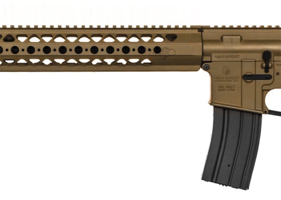 Krytac War Sport LVOA-C M4 Keymod Carbine AEG Airsoft Rifle w/ 10 Free Hicap Mags - Airsoft GI Exclusive ( Flat Dark Earth )