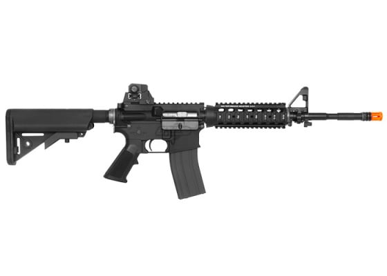 KWA LM4 PTR RIS M4 Carbine GBBR Airsoft Rifle ( Black )