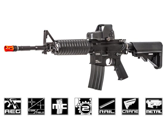 KWA RM4 A1 M4 Carbine Recoil AEG Airsoft Rifle ( Black )