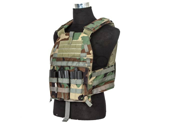 LBX 0094 Speed Draw Plate Carrier ( Woodland )