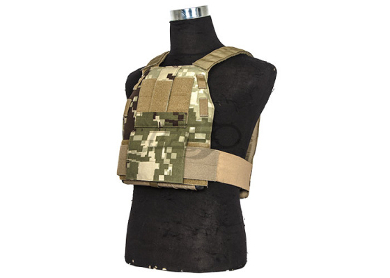 LBX Tactical High Speed Slick Plate Carrier ( Project Honor Camo )