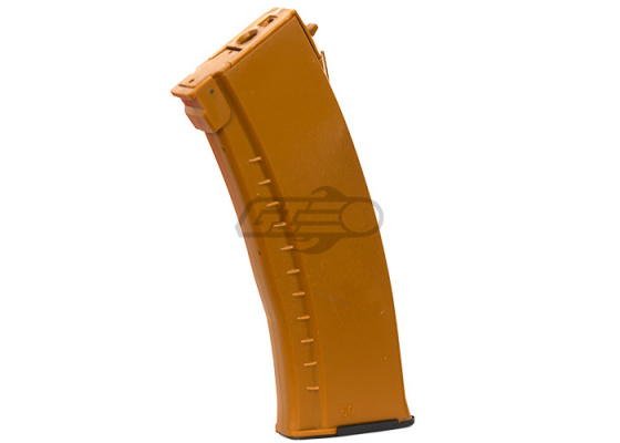 Lancer Tactical AK74 600 rd. AEG High Capacity Magazine ( Orange )