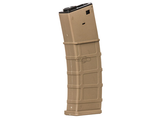 Lancer Tactical LT-101T M4 360 rd. AEG High Capacity Flash Magazine for ( Tan )