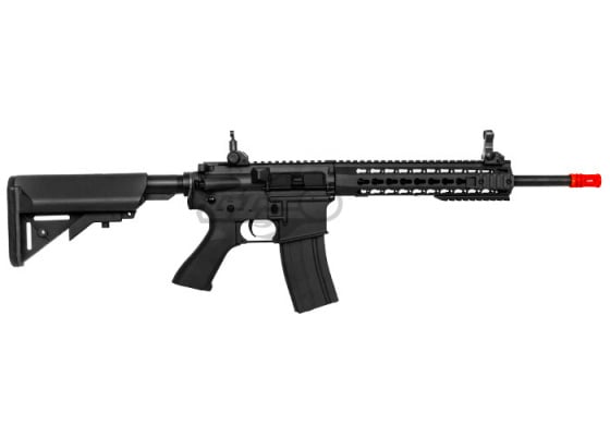 Lancer Tactical LT19B M4 Keymod Carbine AEG Airsoft Rifle ( Black )