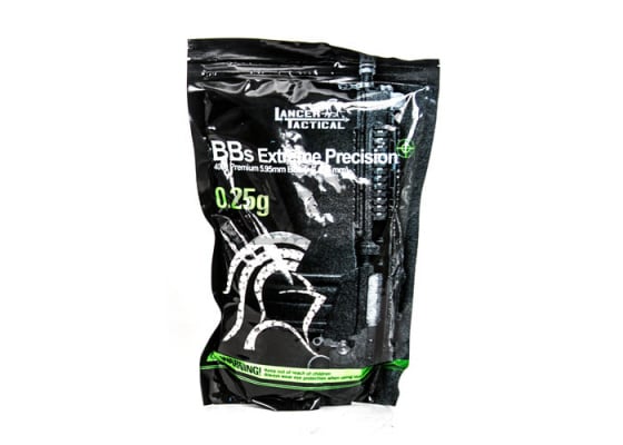 Lancer Tactical Extreme Precision .25g 4000 ct. BBs ( White )