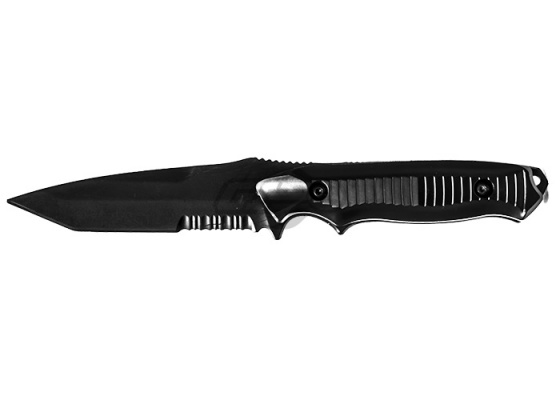 Lancer Tactical BC Style 141 Dummy Plastic Knife w/ Holster ( Black )