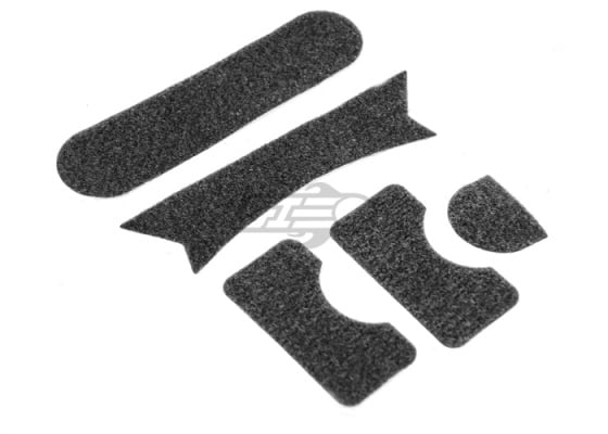 Lancer Tactical MH Type Velcro Padding Helmet Sticker Set ( Black )