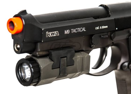 Lancer Tactical LED Pistol Light ( Black / 200 Lumens )