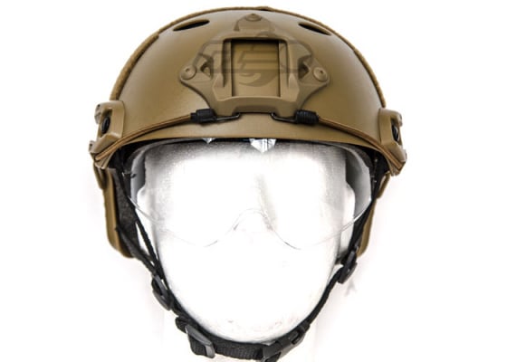 Lancer Tactical PJ Type Basic Version Helmet w/ Retractable Visor ( Flat Dark Earth )