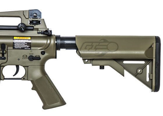Lancer Tactical LT04T M4 RIS Carbine AEG Airsoft Rifle ( Tan )