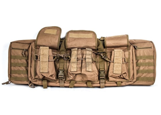 Lancer Tactical Gun Bag 36" double compartment, Tan