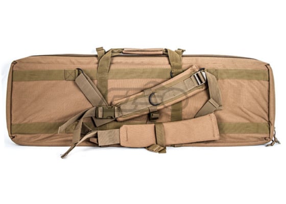Lancer Tactical Gun Bag 36" double compartment, Tan