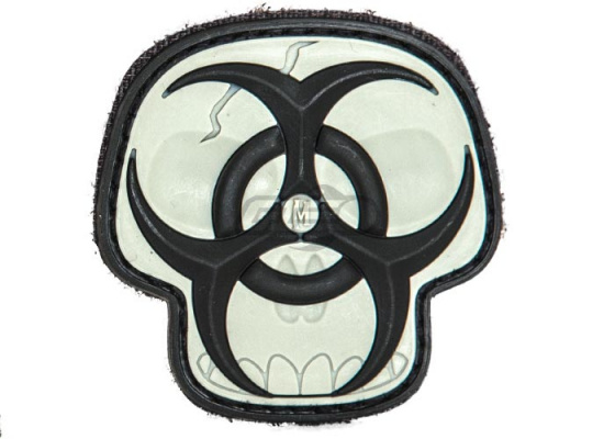 Maxpedition Biohazard Skull PVC Patch ( SWAT )
