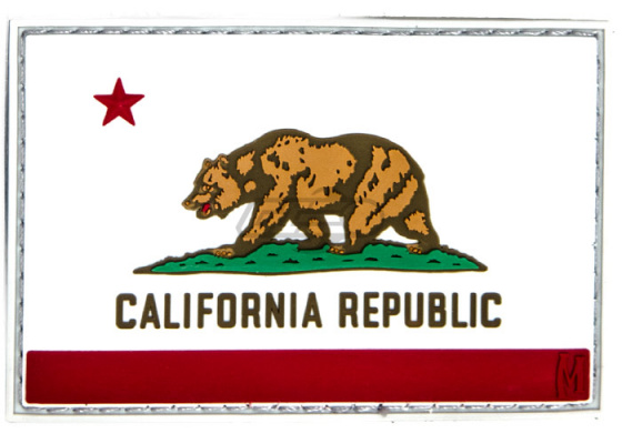 Maxpedition California Flag PVC Patch ( Full Color )