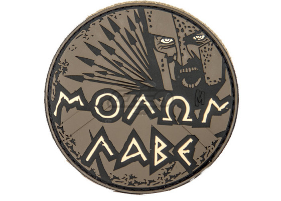 Maxpedition Molon Labe PVC Patch ( Arid )