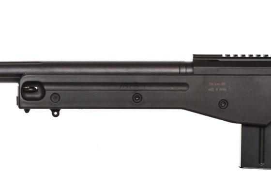 Well MK96 AWP Compact Bolt Action Sniper Airsoft Rifle ( Black )