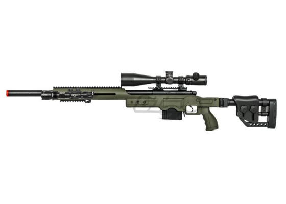 Well MB4410 Bolt Action Sniper Airsoft Rifle ( OD Green )