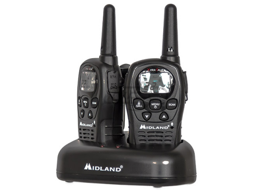 Midland FRS / GMRS 22 Channel 24 Mile Two-Way Radio ( Black )