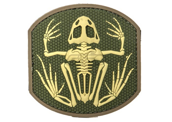 Mil-Spec Monkey Frog Skeleton PVC Patch ( Multicam )