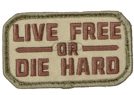 Mil-Spec Monkey Live Free or Die Hard Patch ( Multicam )