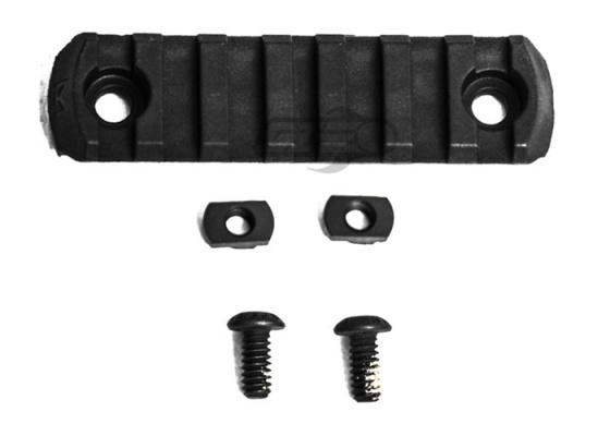 Magpul USA M-LOK Polymer Rail Section 7 Slots ( Black )