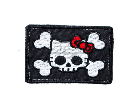 ORCA Industries Kitty Pirate Flag Patch ( Black )