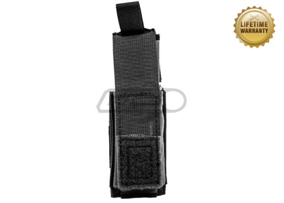 Pantac USA 1000D Cordura Molle Single .45 Mag Pouch With Hard Insert ( Black )