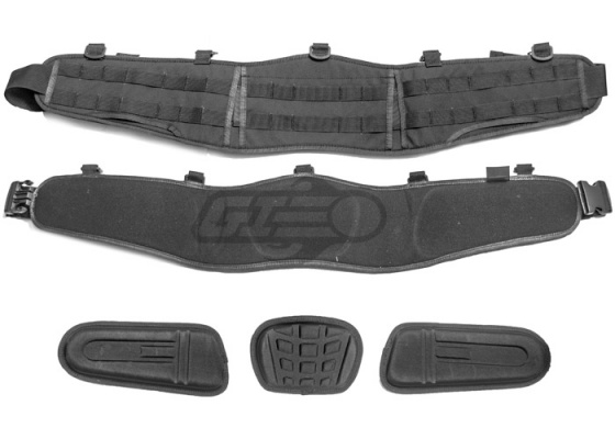 Pantac USA 1000D Cordura Molle Ballistic Belt ( Black / M )