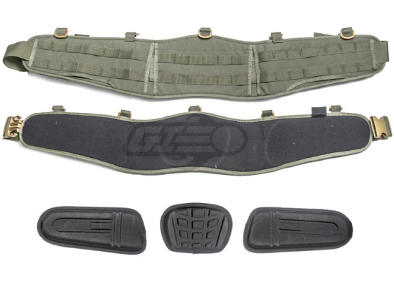 Pantac USA 1000D Cordura Molle Ballistic Belt ( Ranger Green / M )