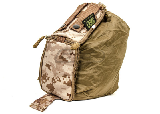 Pantac USA 1000D Cordura Molle Zippered Drop Pouch ( Desert Digital / S )