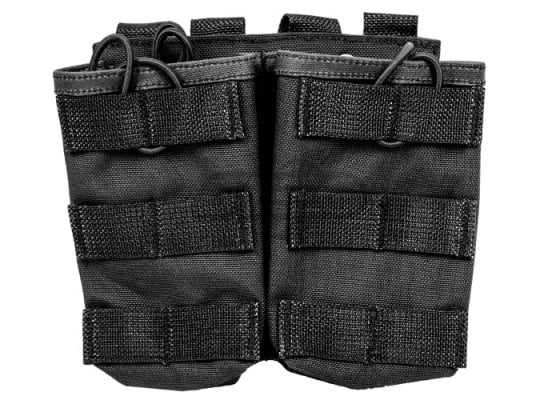 Pantac USA 1000D Cordura Molle Universal Double Magazine Pouch ( Black )