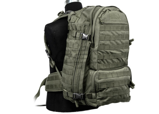 Pantac USA 1000D Cordura Molle Forward Deployment Pack ( Ranger Green )